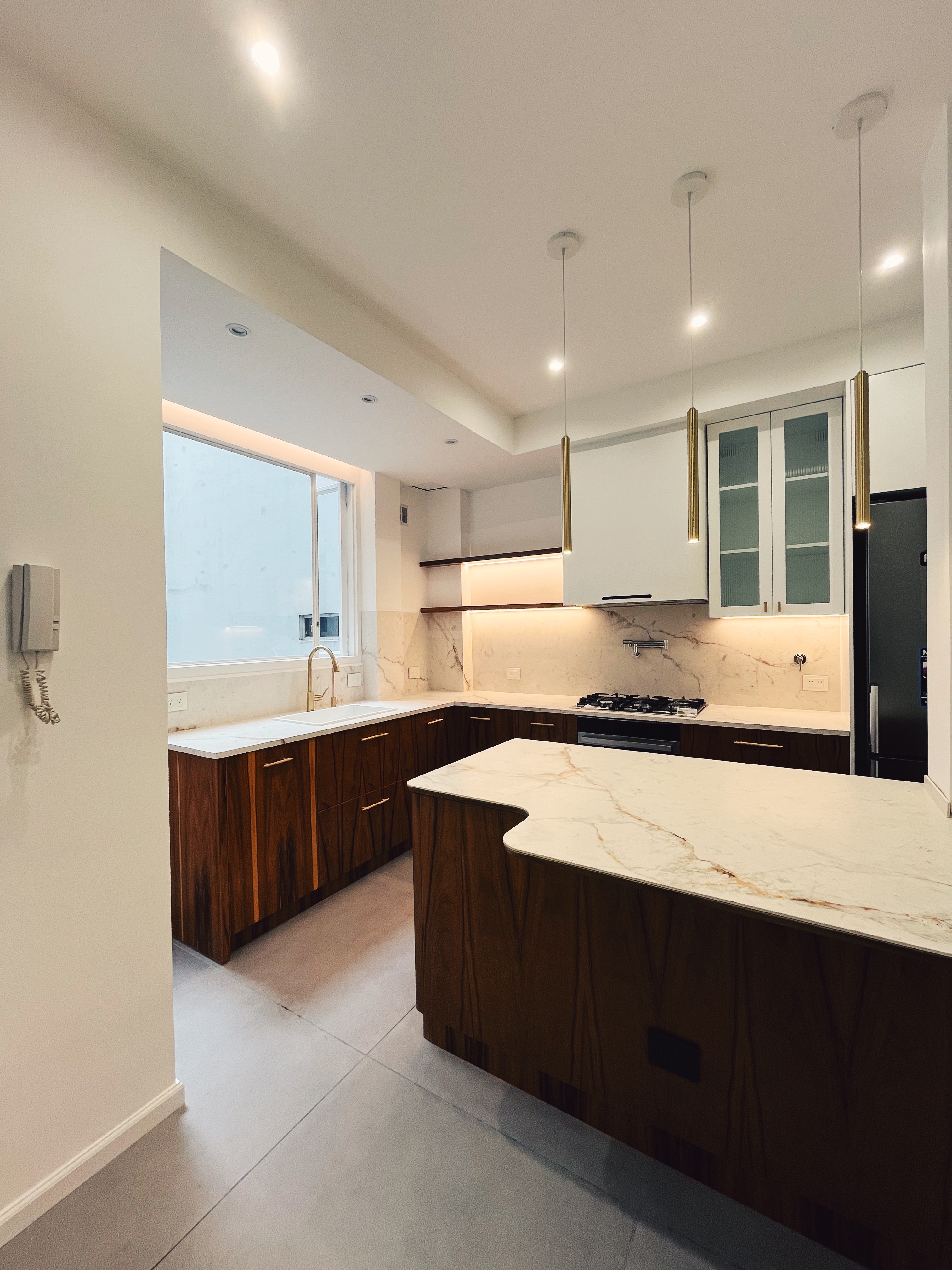 Cocina de ABD luego de la reforma